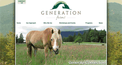 Desktop Screenshot of generationfarms.ca